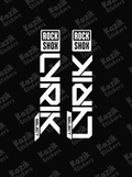 Naklejka na amortyzator Rock Shox Lyrik [nowa wersja bez tła]