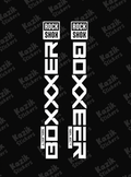 Naklejka na amortyzator Rock Shox Boxxer [nowa wersja bez tła]