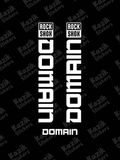 Naklejka na amortyzator Rock Shox Domain [bez tła]
